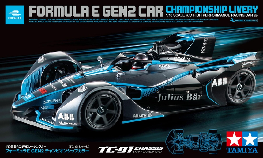 Tamiya Formula E Gen2 Car Tc 01 Tamiya Usa
