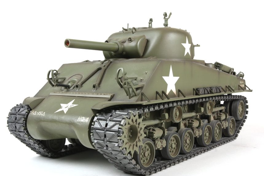 Rc M4 Sherman 105Mm Howitzer Full-Option Kit / Tamiya USA