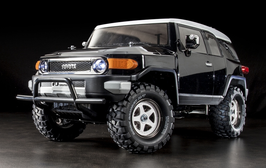 Rc Toyota Fj Cruiser Black Sp Cc01 Black Painted Body Tamiya Usa