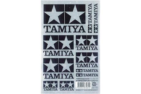 Tamiya Logo Sticker (Silver)
