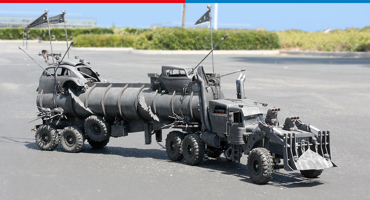 Real-Life Mad Max-Style War Rig Casually Spotted On The Highway ...